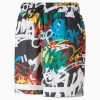 PUMA GRAFFITI SHORT  BLACK-MULTI PRINT M