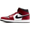 AIR JORDAN 1 MID BLACK/BLACK-GYM RED