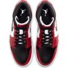 AIR JORDAN 1 MID BLACK/BLACK-GYM RED