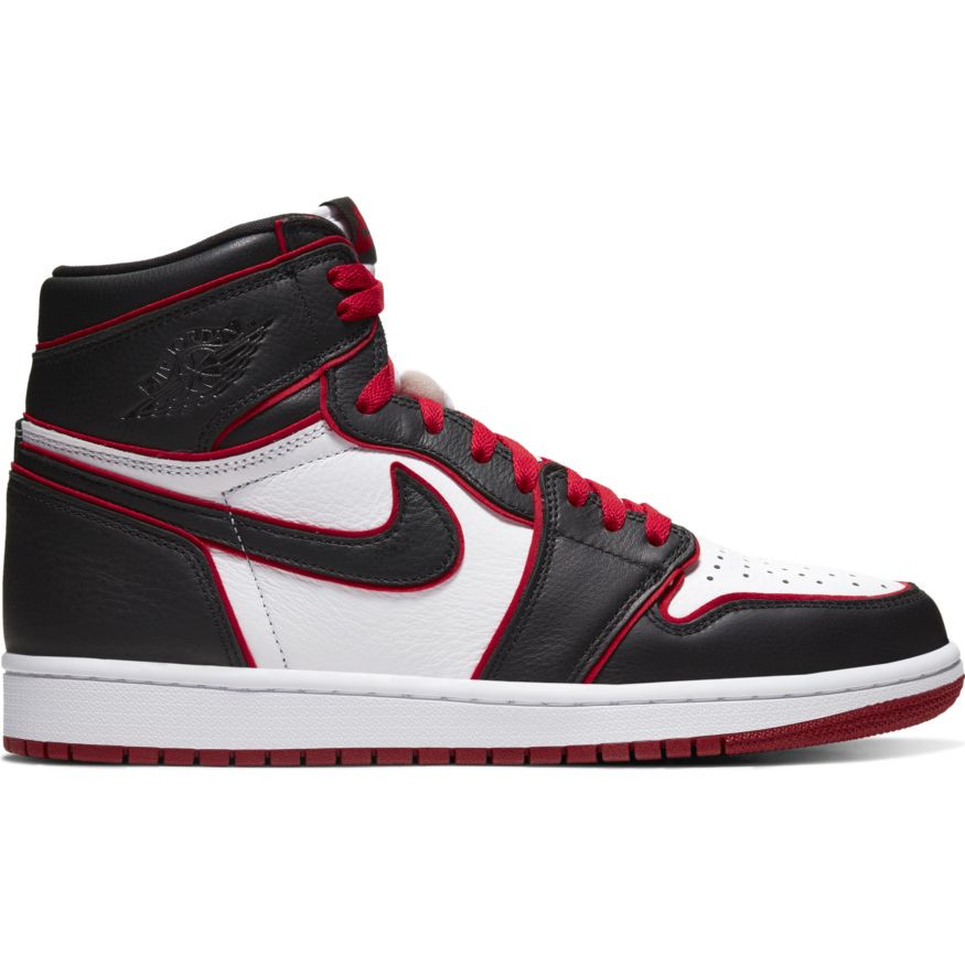 Air fashion jordan 1 high og red and white