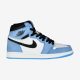 AIR JORDAN 1 RETRO HIGH OG WHITE/BLACK-UNIVERSITY BLUE