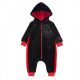 JORDAN BABY WILD UTILITY HOODED COVERALL BLACK