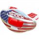 SHOCK DOCTOR MAX AIRFLOW MOUTHGUARD 2.0 WHITE FLAG