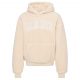 Karl Kani Serif Teddy Hoodie light Sand S