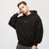 KARL KANI SMALL SIGNATURE OS HEAVY SWEAT HOODIE BLACK