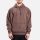 KARL KANI SWEATSHIRT SMALL SIGNATURE OS WASHED HEAVY SWEAT LANDSCAPE HOODIE BROWN S