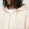 Karl Kani Authentic Star Logo Os Full Zip Hoodie light Sand