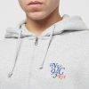 K1X NYC ZIP HOODY GREY L