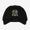 NEW ERA MLB NEW YORK YANKEES METALLIC POP 9FORTY SNAPBACK CAP BLACK