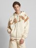 Karl Kani Wavy Retro Os Full Zip Hoodie Off White XXL