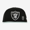 NEW ERA NFL LAS VEGAS RAIDERS TEAM ARCH 9FIFTY SNAPBACK CAP BLACK