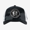 NEW ERA NBA BROOKLYN NETS A-FRAME TRUCKER CAP CAMO