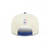 NEW ERA NBA GOLDEN STATE WARRIORS DRAFT 9FIFTY SNAPBACK CAP CREAM/ROYAL BLUE