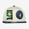 NEW ERA NBA MINNESOTA TIMBERWOLVES DRAFT 9FIFTY SNAPBACK CAP CREAM/NAVY BLUE