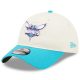 NEW ERA NBA CHARLOTTE HORNETS DRAFT 9TWENTY STRAPBACK CAP CREAM/TEAL