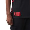 NEW ERA CHICAGO BULLS HALF LOGO OVERSIZED TEE BLACK