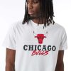 NEW ERA CHICAGO BULLS NBA SCRIPT TEE WHITE