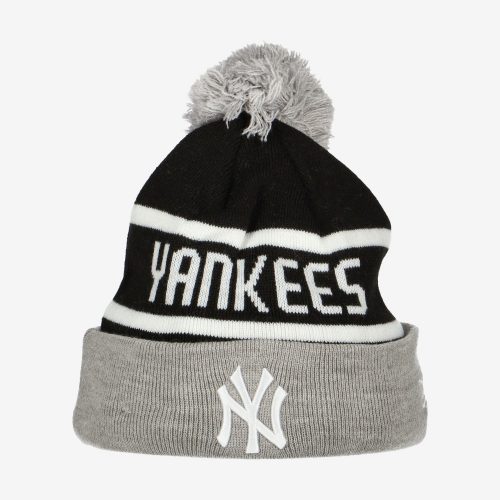 NEW ERA NEW YORK YANKEES JAKE CUFF BEANIE GRAY/BLACK