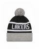 NEW ERA LOS ANGELES LAKERS KIDS CHYT JAKE CUFF BEANIE GRAY/BLACK