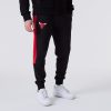 NEW ERA NBA CHICAGO BULLS PANEL JOGGERS BLACK