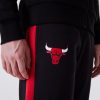 NEW ERA NBA CHICAGO BULLS PANEL JOGGERS BLACK