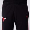 NEW ERA NBA CHICAGO BULLS PANEL JOGGERS BLACK