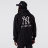 NEW ERA MLB NEW YORK YANKEES BP METALLIC HOODY BLACK