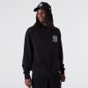 NEW ERA MLB NEW YORK YANKEES BP METALLIC HOODY BLACK