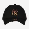 NEW ERA NEW YORK YANKEES GRADIENT INFILL 9FORTY BLACK/YELLOW