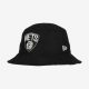 NEW ERA BROOKLYN NETS PRINT INFILL BUCKET BLACK