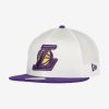 NEW ERA LOS ANGELES LAKERS CROWN PATCHES 9FIFTY WHITE