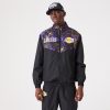 NEW ERA NBA LOS ANGELES LAKERS PANEL TRACK JACKET BLACK XXL