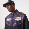 NEW ERA NBA LOS ANGELES LAKERS PANEL TRACK JACKET BLACK XXL