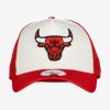 NEW ERA CHICAGO BULLS TEAM COLOUR BLOCK TRUCKER RED