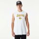 NEW ERA LOS ANGELES LAKERS NBA TEAM LOGO SLEVLSS TEE WHITE