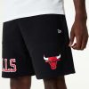 NEW ERA CHICAGO BULLS NBA TEAM LOGO SHORTS BLACK