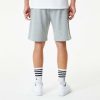 NEW ERA LOS ANGELES LAKERS NBA TEAM LOGO SHORTS GREY