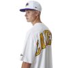 NEW ERA LOS ANGELES LAKERS NBA INFILL LOGO OS TEE WHITE XL