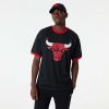 NEW ERA NBA TEAM LOGO MESH OS TEE BLACK