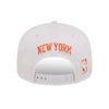 NEW ERA NEW YORK KNICKS WHT CROWN TEAM 9FIFTY WHITE S/M