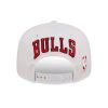 NEW ERA CHICAGO BULLS WHT CROWN TEAM 9FIFTY WHITE S/M