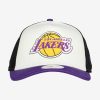 NEW ERA LOS ANGELES LAKERS TEAM COLOUR BLCK TRUCKER WHITE/PURPLE