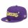 NEW ERA LOS ANGELES LAKERS FLOWER WORDMARK 9FIFTY PURPLE S/M