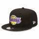 NEW ERA LOS ANGELES LAKERS TEAM SIDE PATCH 9FIFTY BLACK S/M