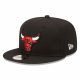 NEW ERA CHICAGO BULLS TEAM SIDE PATCH 9FIFTY BLACK