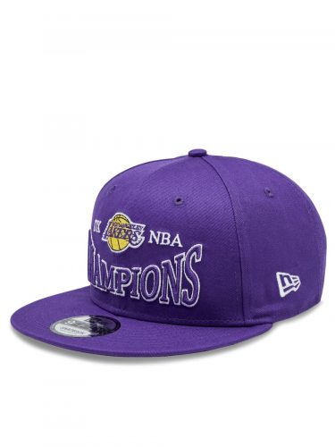 NEW ERA LOS ANGELES LAKERS CHAMPIONS PATCH 9FIFTY PURPLE