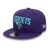 NEW ERA NBA PATCH 9FIFTY CHARLOTTE HORNETS PURPLE S/M