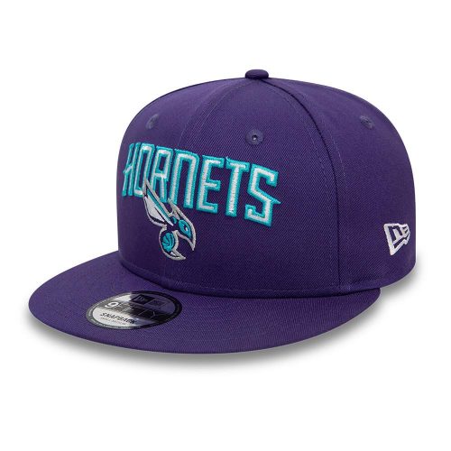 NEW ERA NBA PATCH 9FIFTY CHARLOTTE HORNETS PURPLE S/M