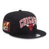 NEW ERA NBA PATCH 9FIFTY CHICAGO BULLS BLACK M/L