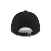 NEW ERA FEMALE METALLIC LOGO 9FORTY BLACK